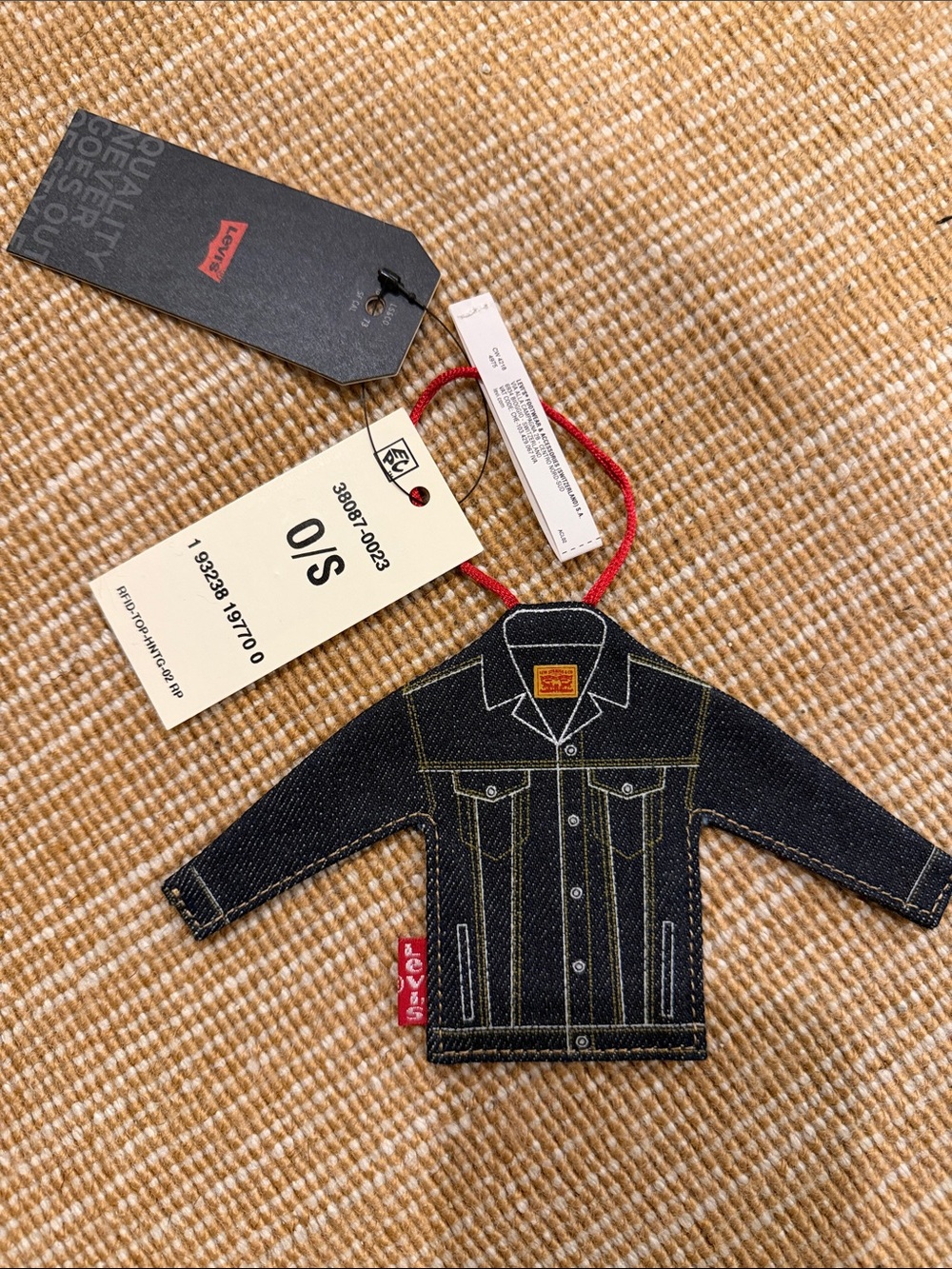 Levi’s jacket charm